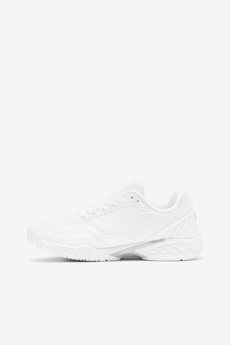 Fila Volley Zone White / Metal Silver / White | 3kESq4m7fZv