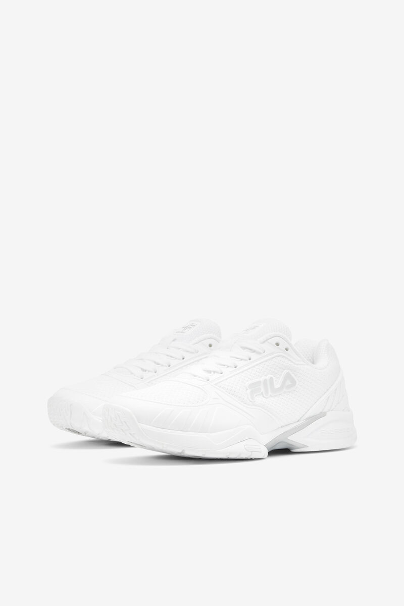 Fila Volley Zone White / Metal Silver / White | 3kESq4m7fZv