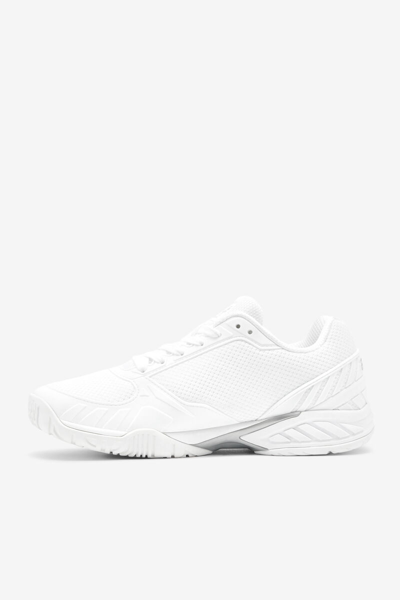 Fila Volley Zone White / Metal Silver / White | yK3kPBuMjZB