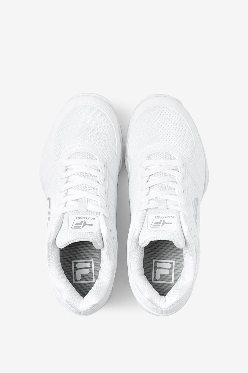 Fila Volley Zone White / Metal Silver / White | yK3kPBuMjZB