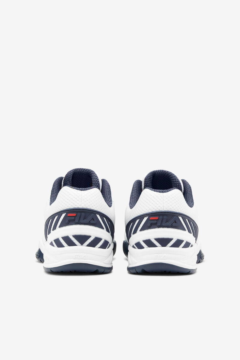 Fila Volley Zone White / Navy / Red | izUrmZtsNTW