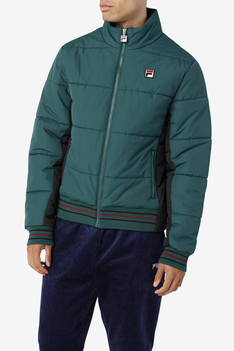 Fila Watson Puffer Jacket Black | EBKa8VizSOt