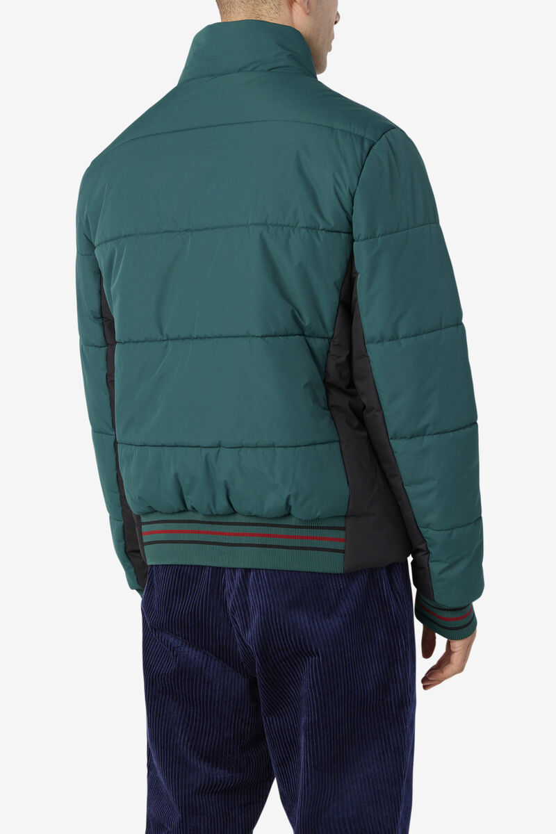 Fila Watson Puffer Jacket Black | EBKa8VizSOt