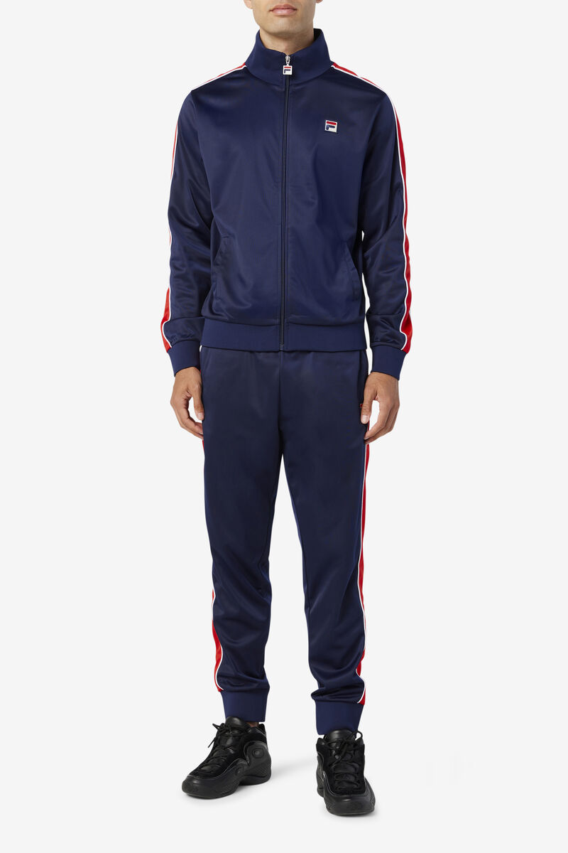 Fila Wicks Track Jacket Navy / Red / White | Y7vGOykYe3J