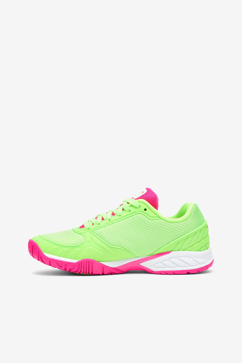 Fila Wo Volley Zone Green / White / Pink | qBuHsYj6nVr