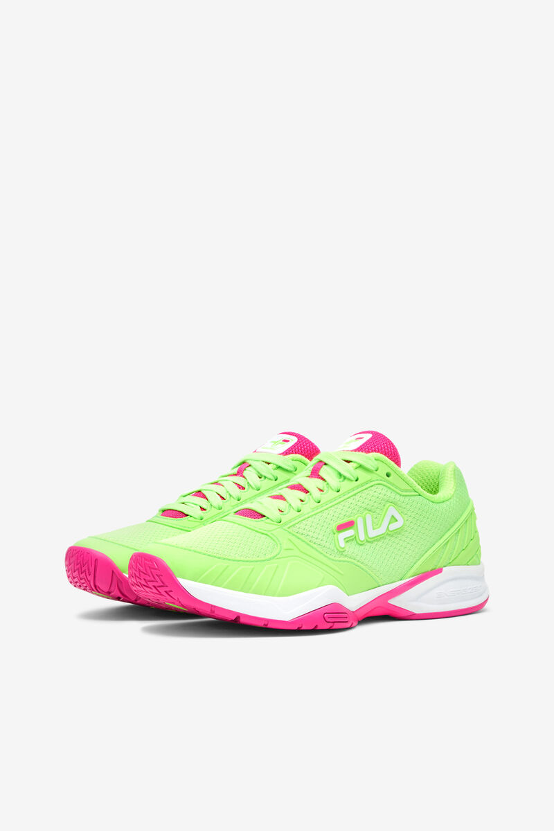 Fila Wo Volley Zone Green / White / Pink | qBuHsYj6nVr