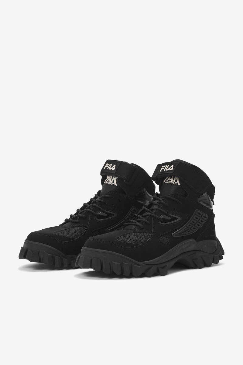 Fila Yak Black Winter Sneaker Boots | Fila Black / Black | hbHCLkYbSz3