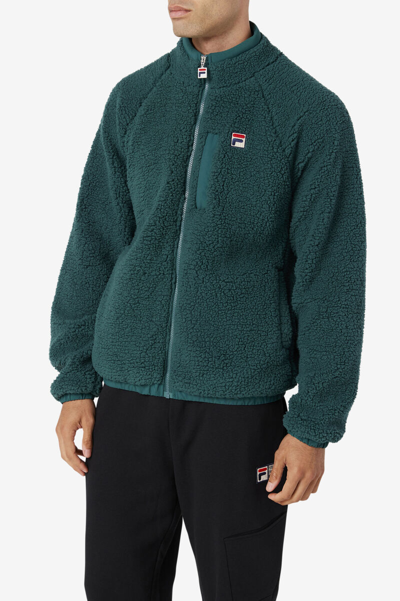 Fila Yuri Jacket Dark Green | 1e5t12H6fwn