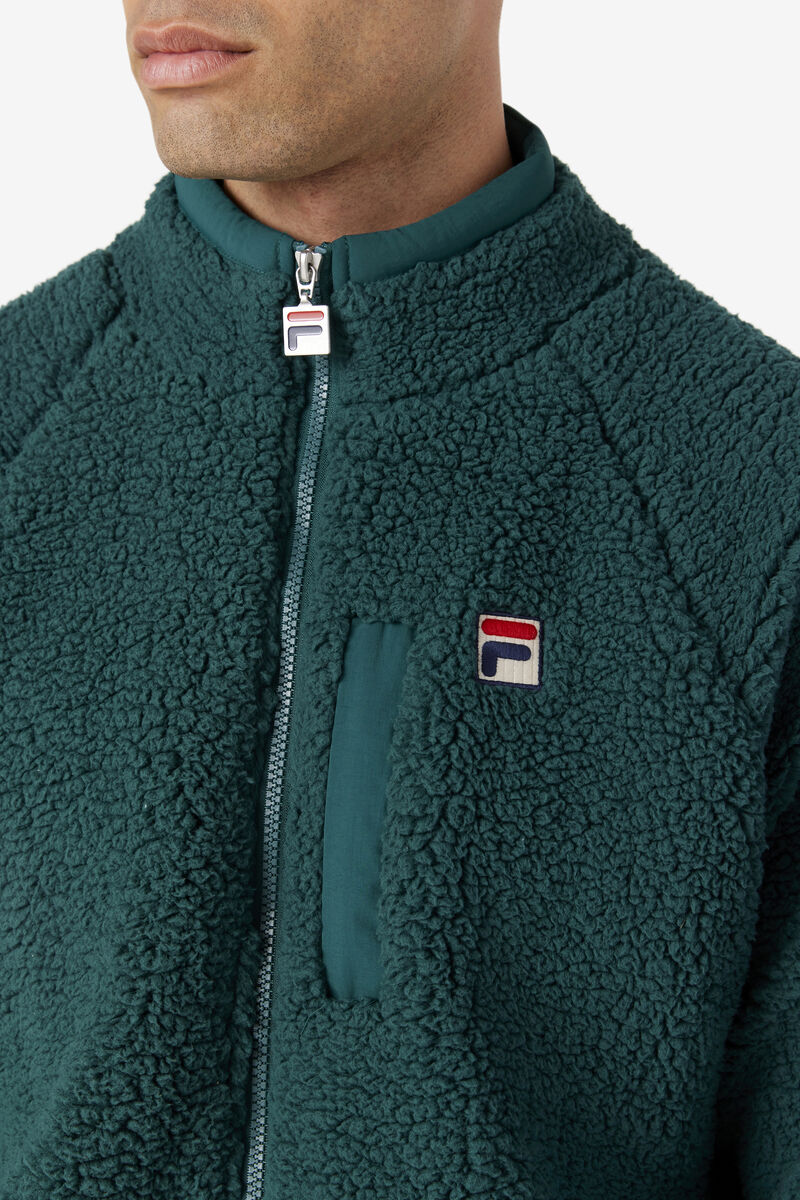 Fila Yuri Jacket Dark Green | 1e5t12H6fwn