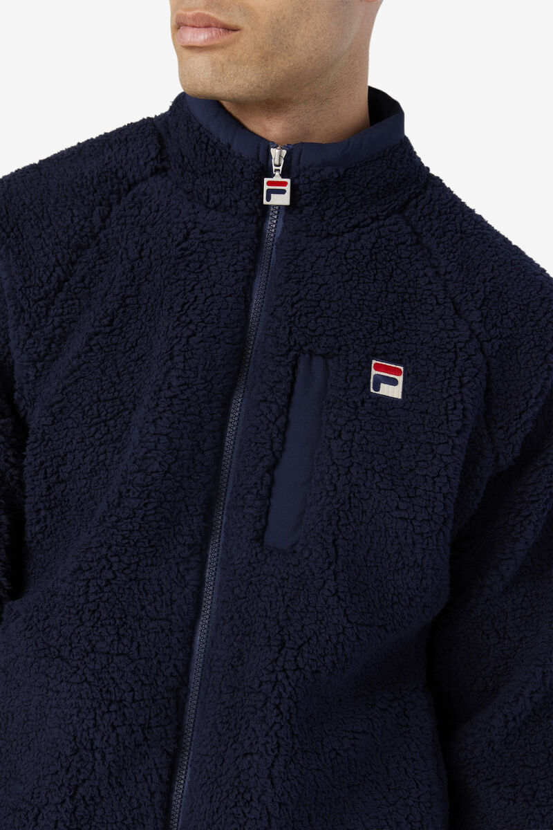 Fila Yuri Jacket Navy | Vtlorfd3aSB