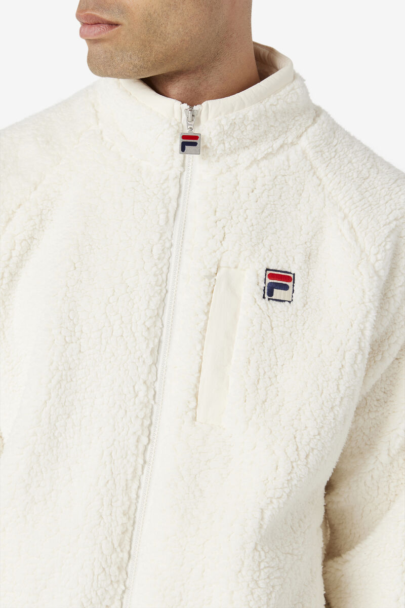 Fila Yuri Jacket White | XzsnEKuiscb